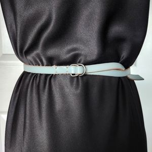 LOFT Thin Blue D-Ring Adjustable Belt